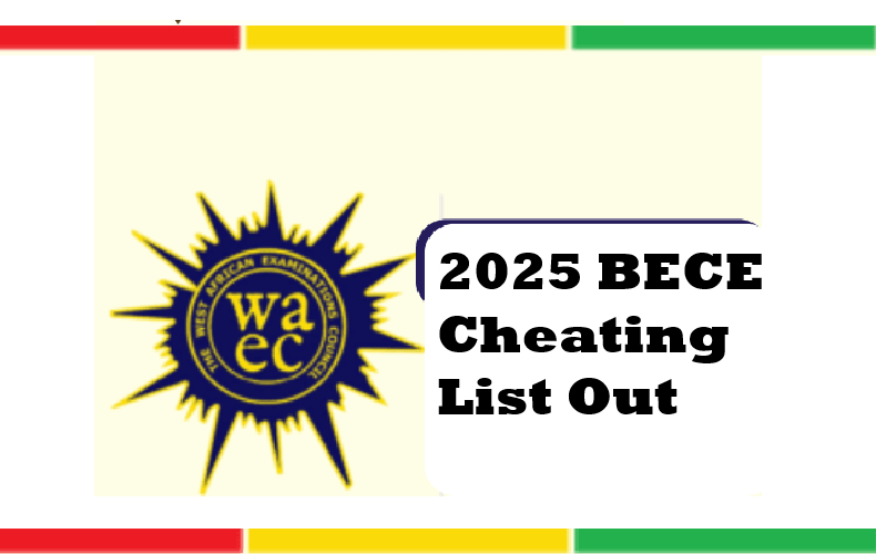2025 BECE Cheating List