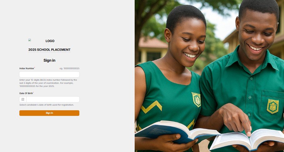 Check 2025 SHS/TVET School Placement and 2025 SHS/TVET School Placement guide