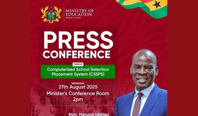 2025 BECE School Placement press conference