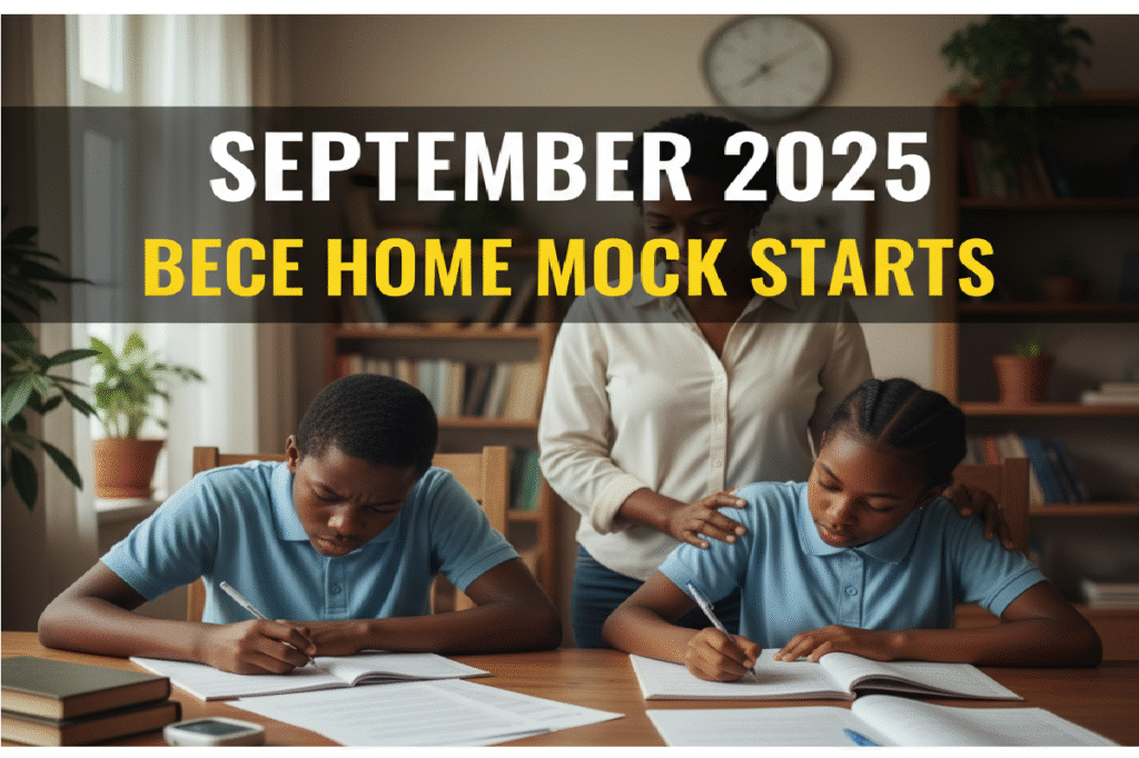 September 2025 BECE Home Mock Starts