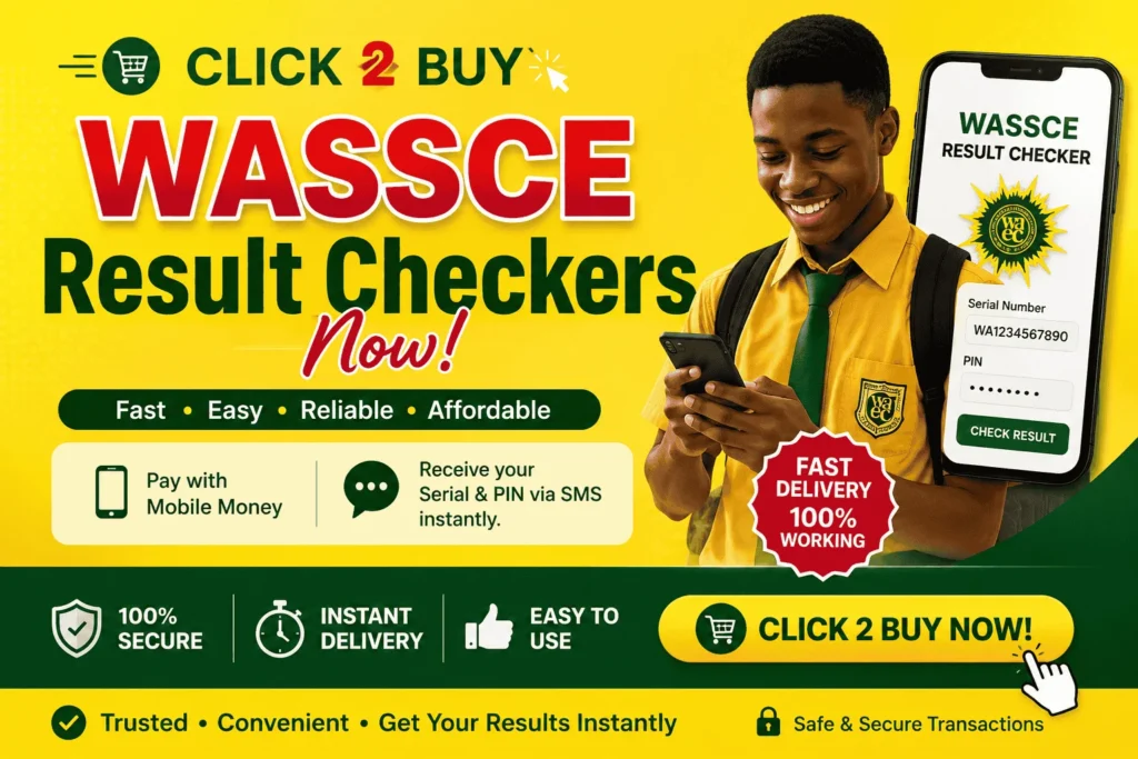 2026 WASSCE Results Checkers Released